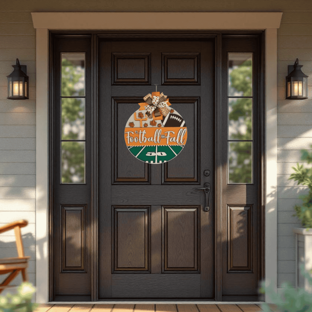 DIY Football and Fall Door Hanger Kit