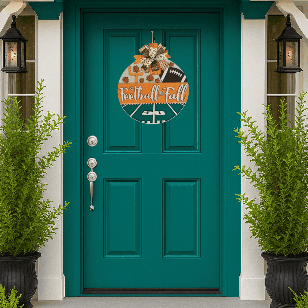 DIY Football and Fall Door Hanger Kit