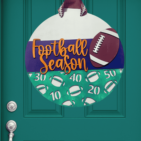 Football Season Door Hanger
