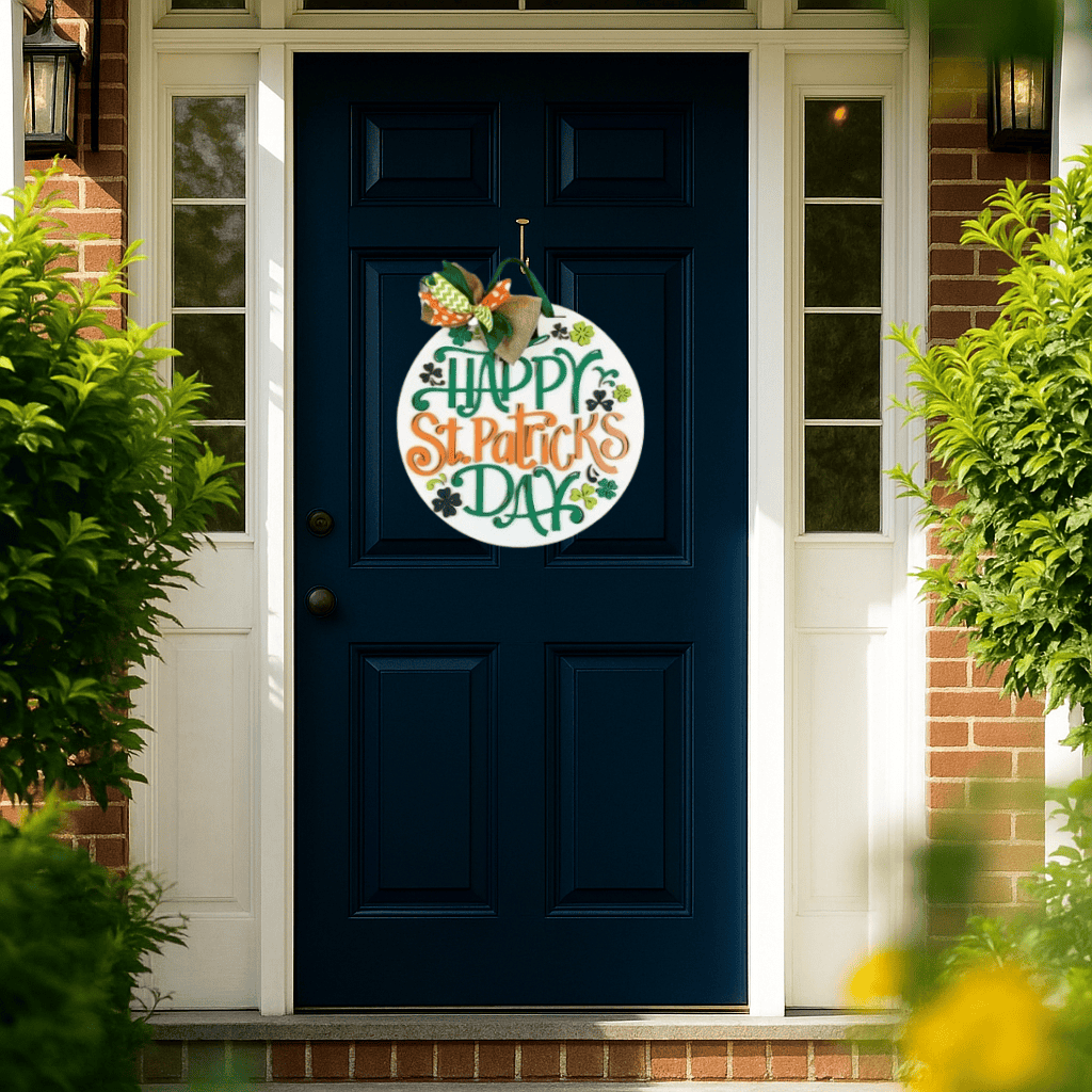 DIY Happy St. Patrick’s Door Hanger Kit