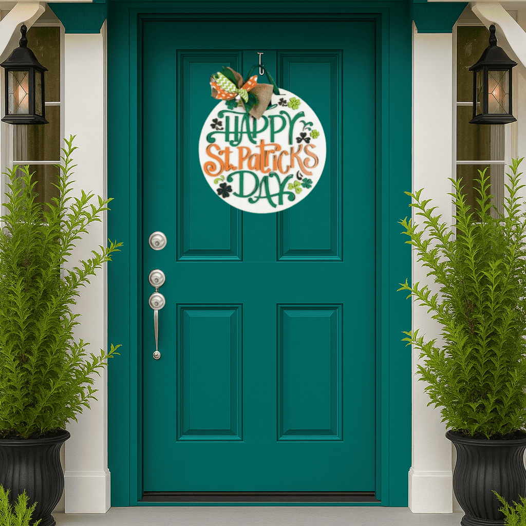 DIY Happy St. Patrick’s Door Hanger Kit