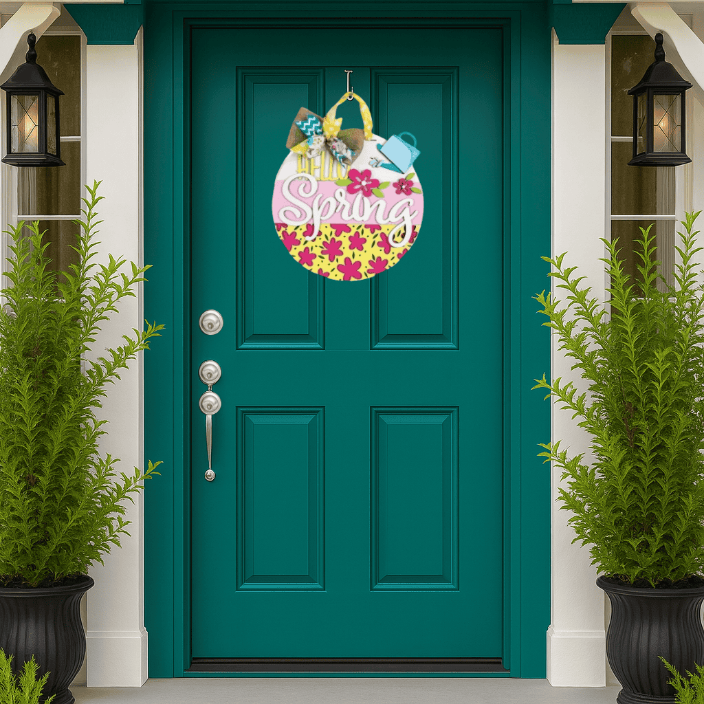 DIY Hello Spring Door Hanger Kit