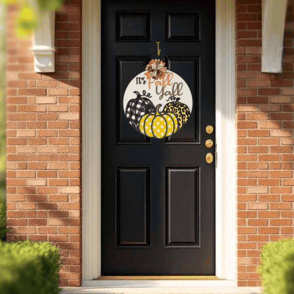 DIY It’s Fall Y’all Door Hanger Kit