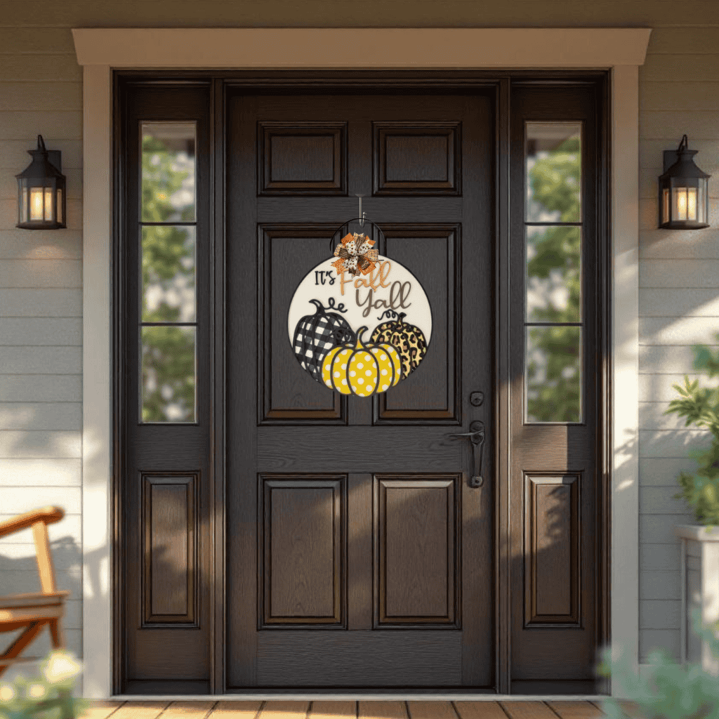 DIY It’s Fall Y’all Door Hanger Kit
