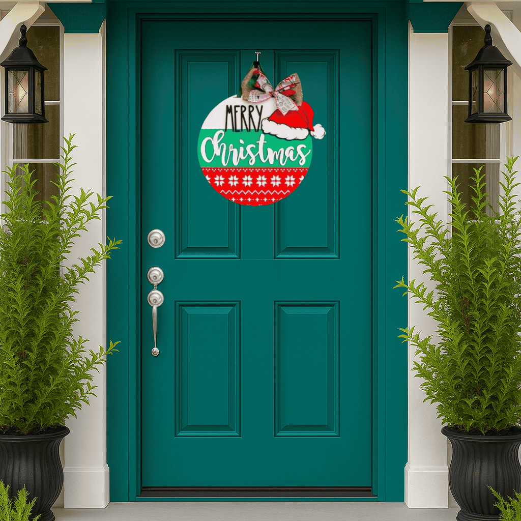 DIY Santa Hat Door Hanger Kit
