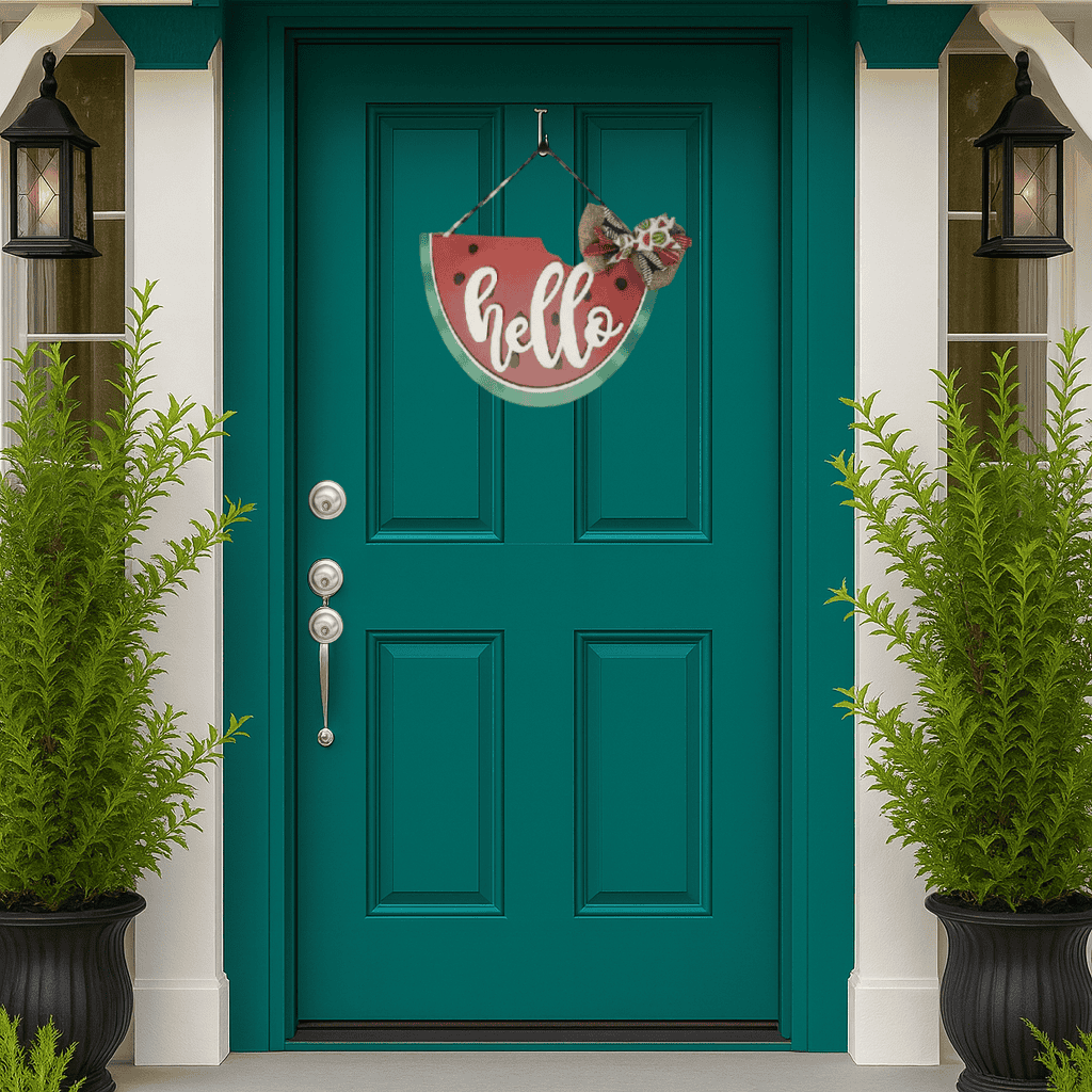 Summer Watermelon Door Hanger