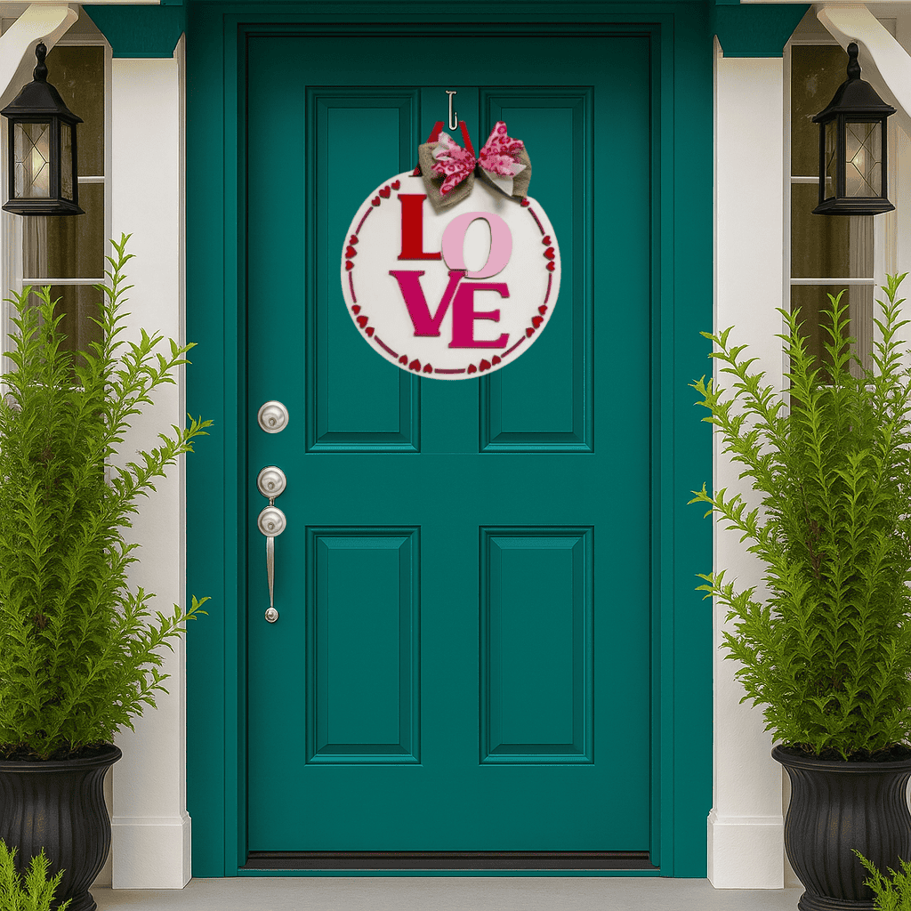 DIY Valentine’s Day Love Door Hanger Kit