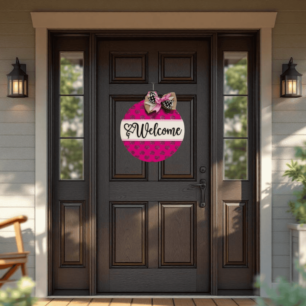DIY Valentine’s Day Welcome Door Hanger Kit