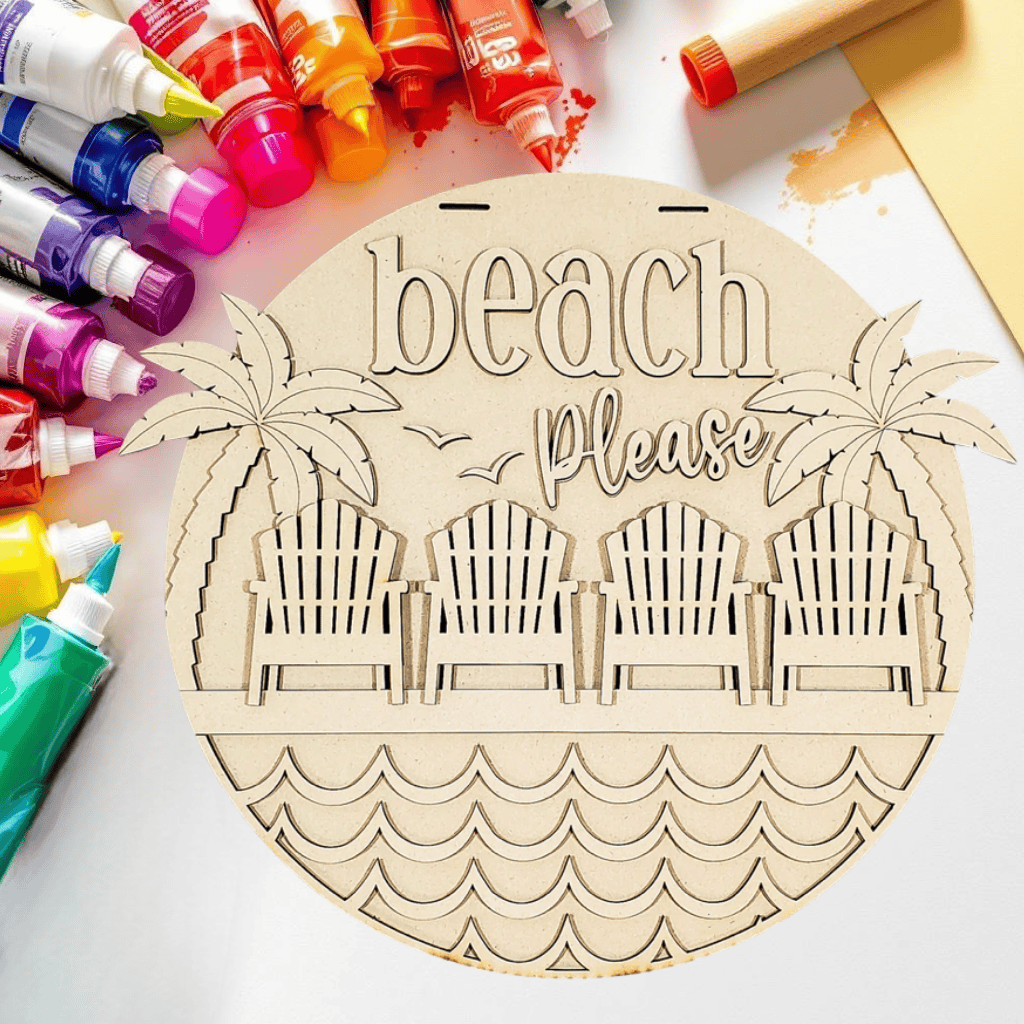 Summer DIY Door Hangers