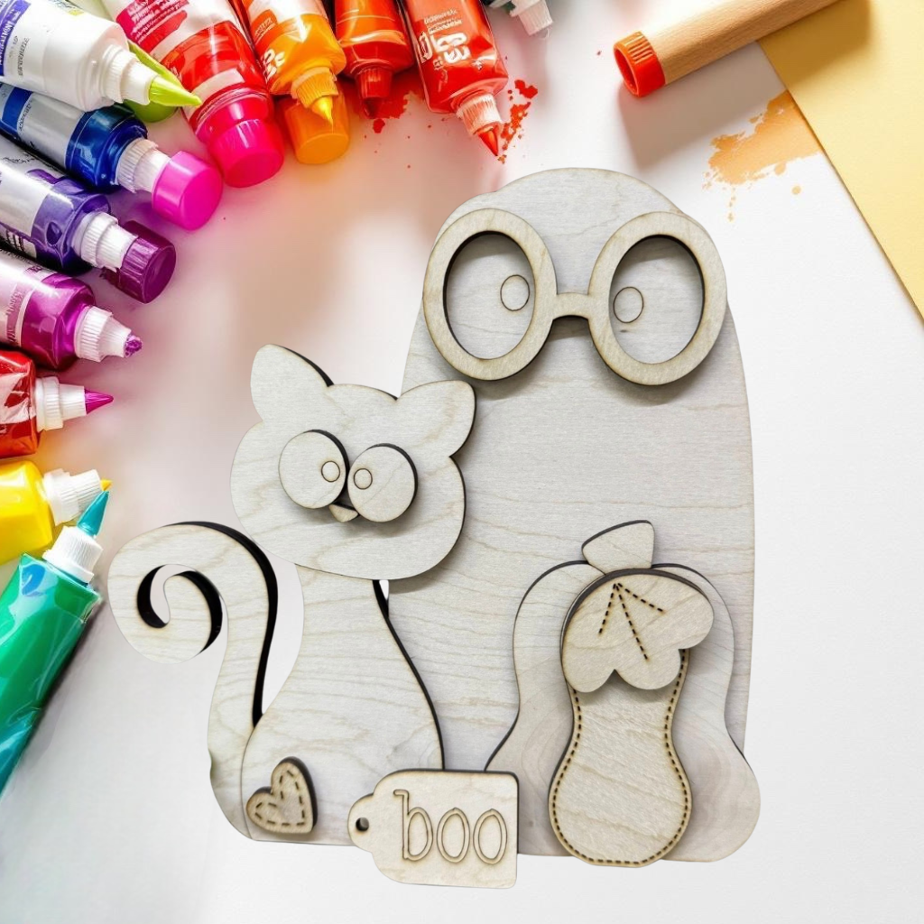 DIY Fall Shelf Sitter Kits for Adults