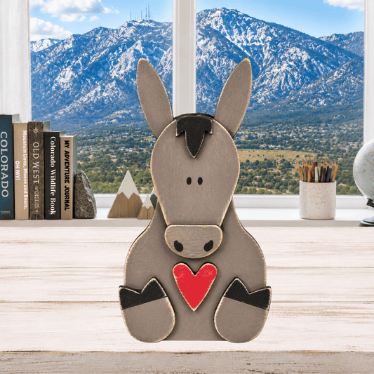 Layered Donkey Shelf Sitter