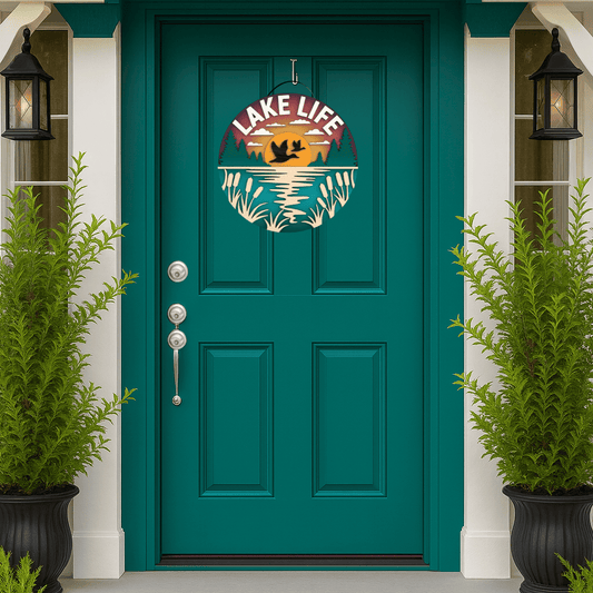 Lake Life Door Hanger