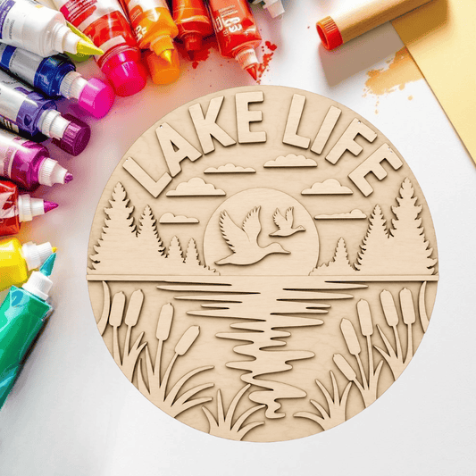 DIY Lake Life Door Hanger Kit