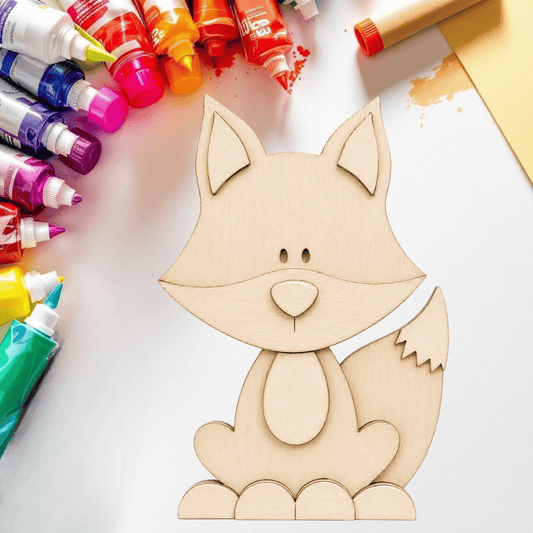 DIY Fox Shelf Sitter Kit