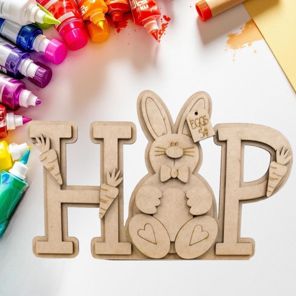 DIY HOP Easter Shelf Sitter Kit