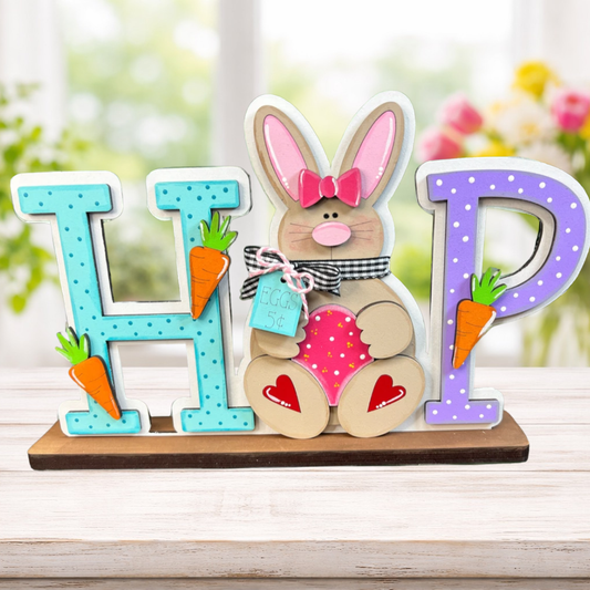HOP Easter Bunny Shelf Sitter