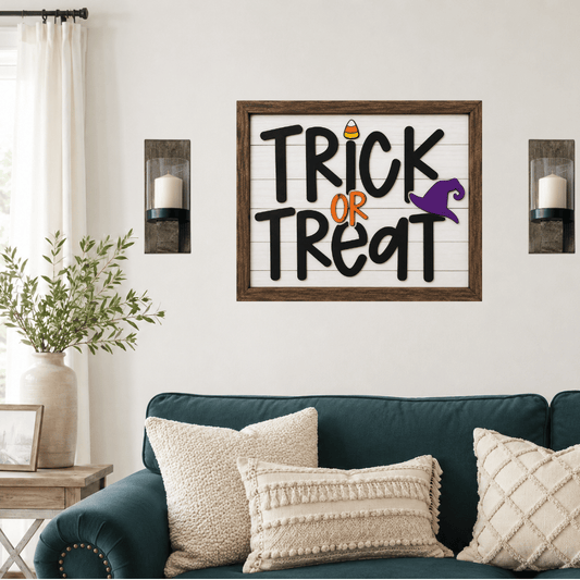 Trick or Treat Wall Sign