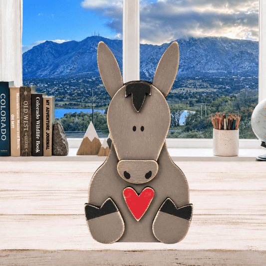Layered Donkey Shelf Sitter