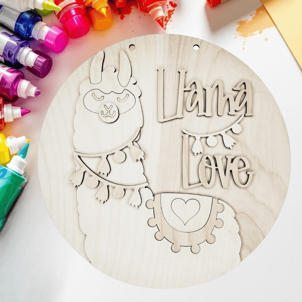 DIY Llama Love Hanger Kit