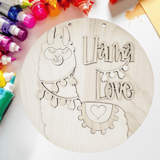 DIY Llama Love Hanger Kit