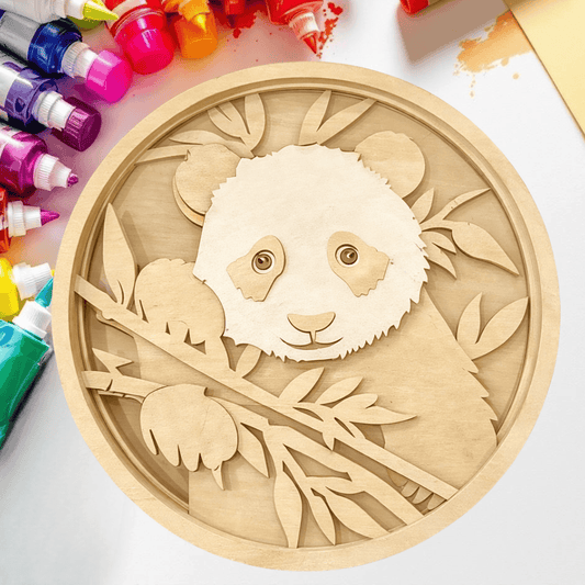 DIY Panda Door Hanger Kit
