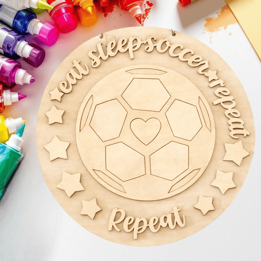 DIY Soccer Door Hanger Kit
