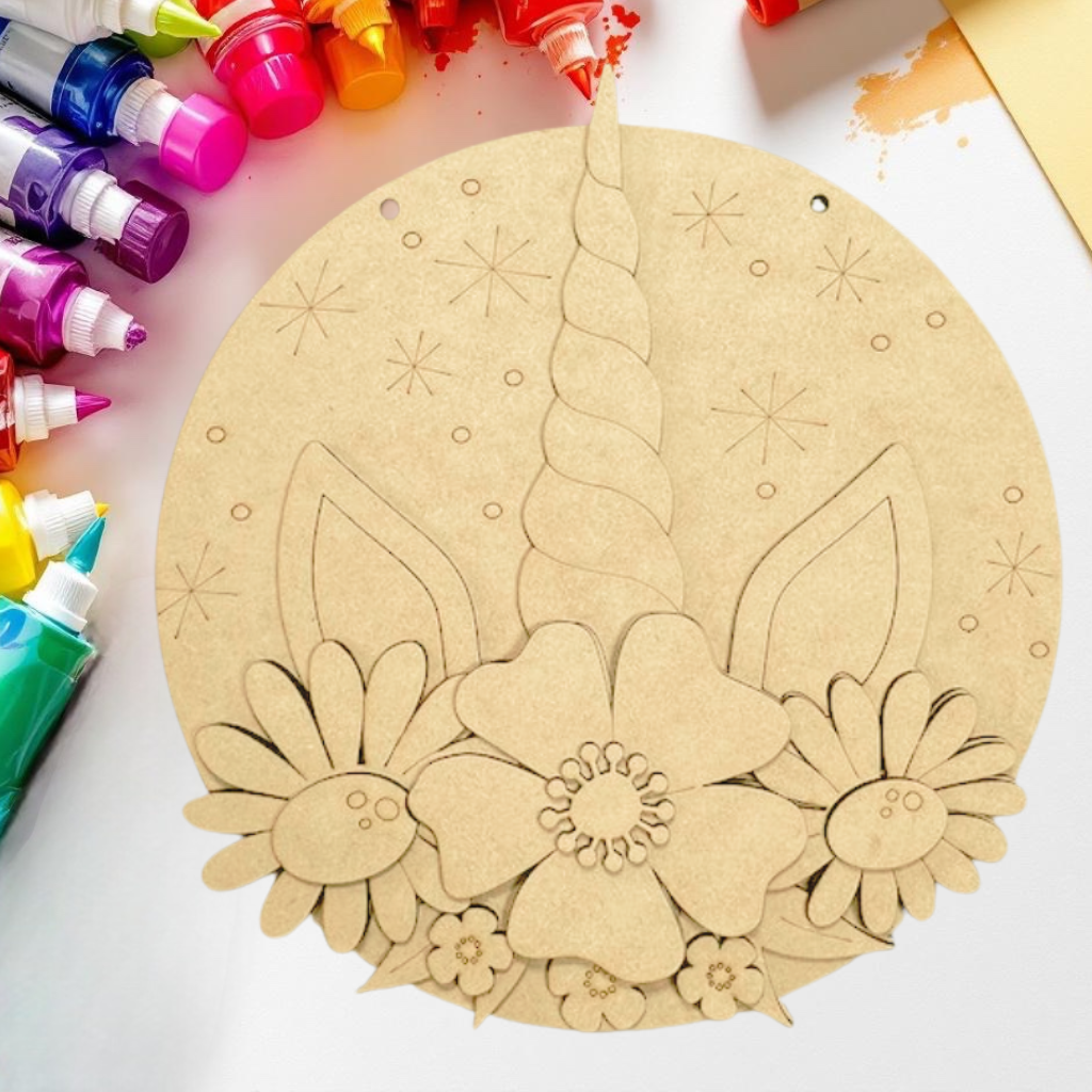 DIY Unicorn Door Hanger Kit