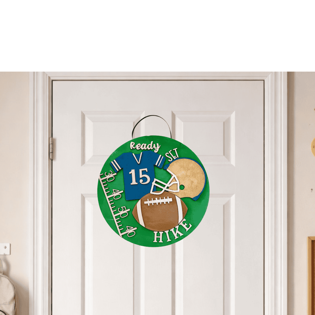 DIY Football Door Hanger Kit