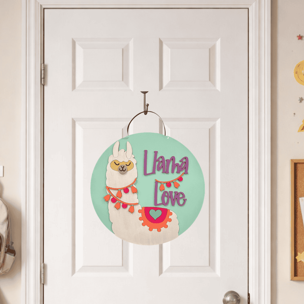 DIY Llama Love Hanger Kit
