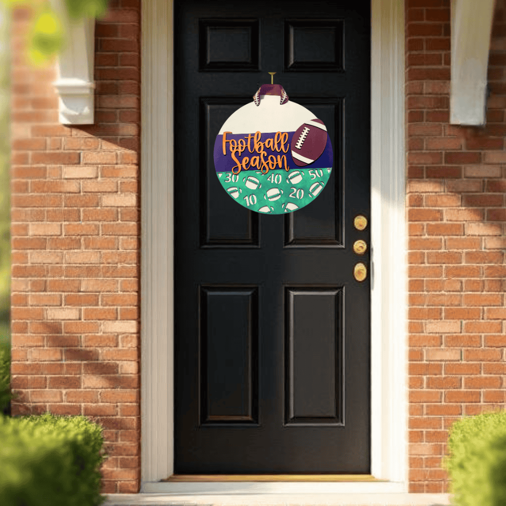 Football Season Door Hanger