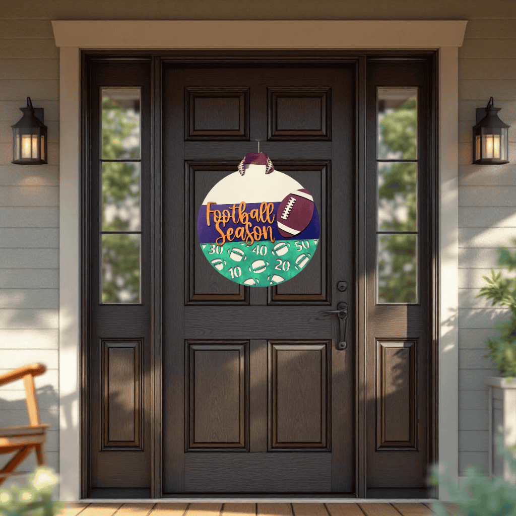 Football Season Door Hanger