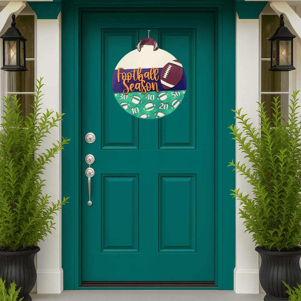Football Season Door Hanger