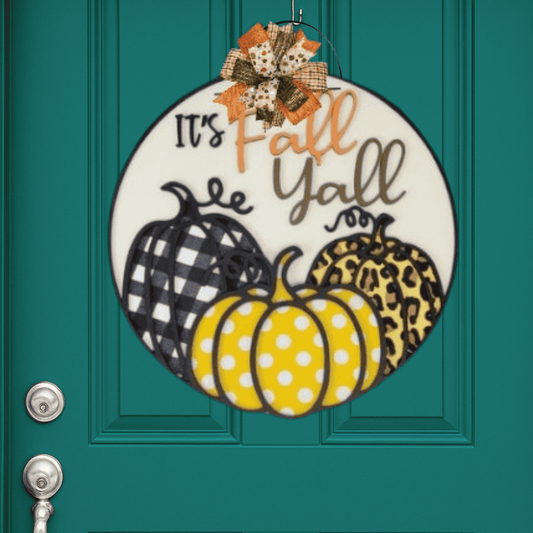It’s Fall Y’all Door Hanger