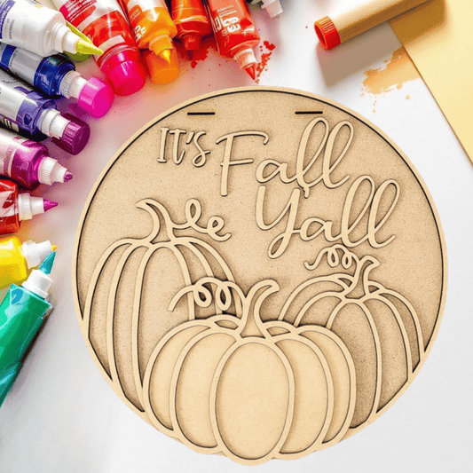 DIY It’s Fall Y’all Door Hanger Kit