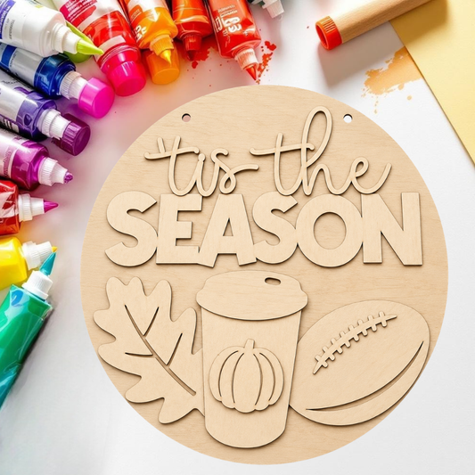 DIY ’Tis the Season Fall Door Hanger Kit