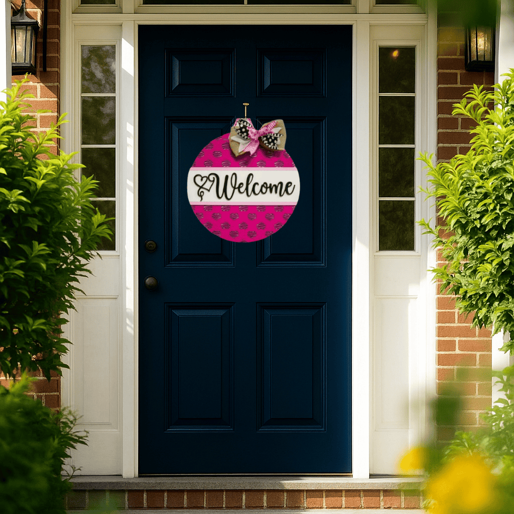 DIY Valentine’s Day Welcome Door Hanger Kit