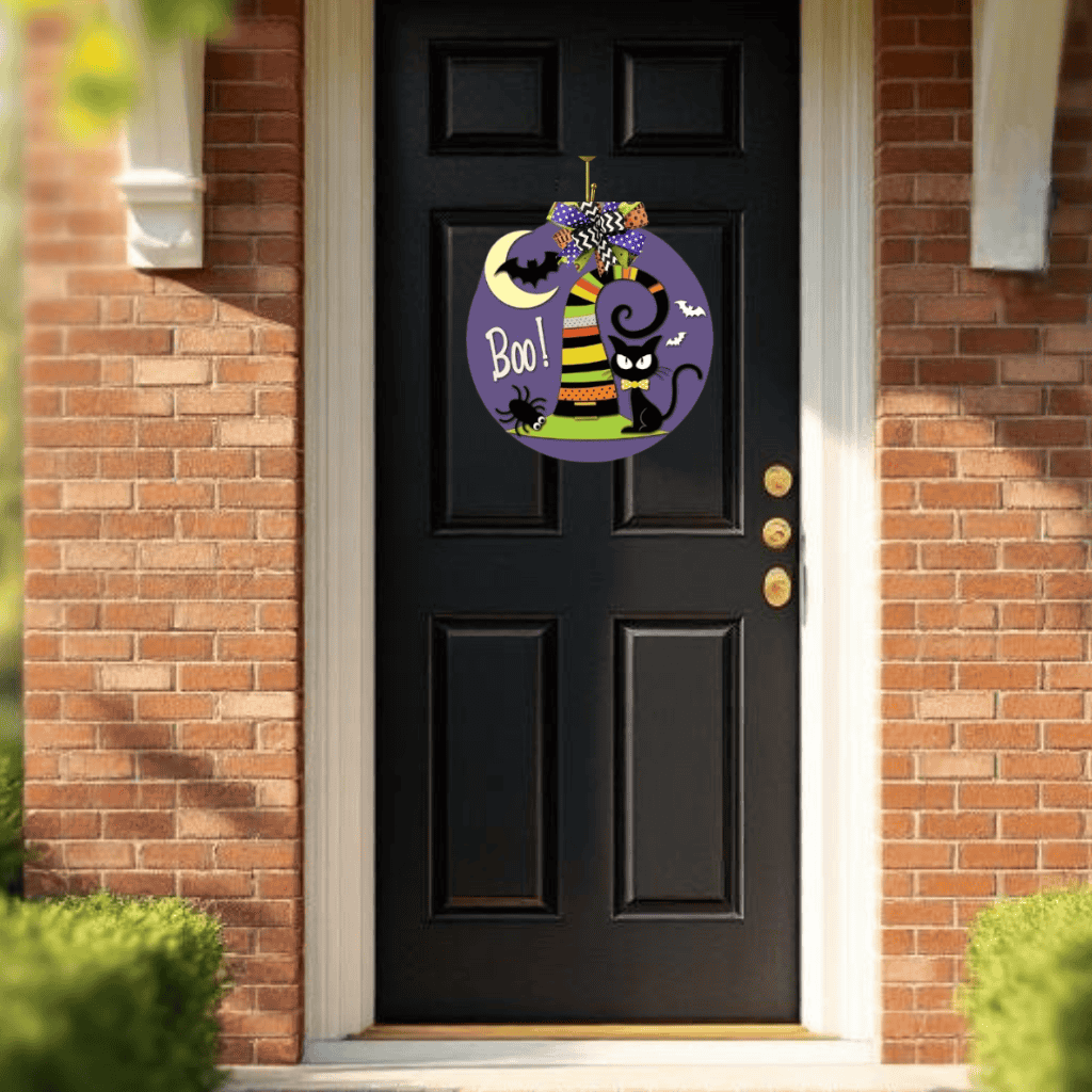 Witch Hat Door Hanger