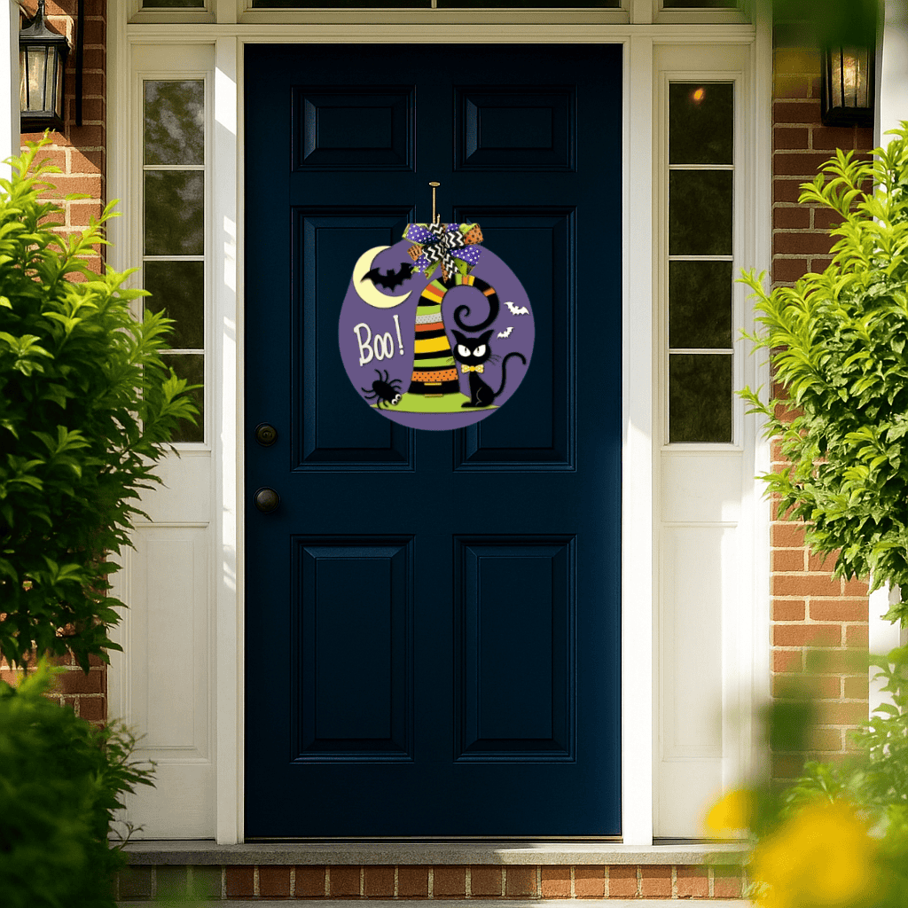 Witch Hat Door Hanger